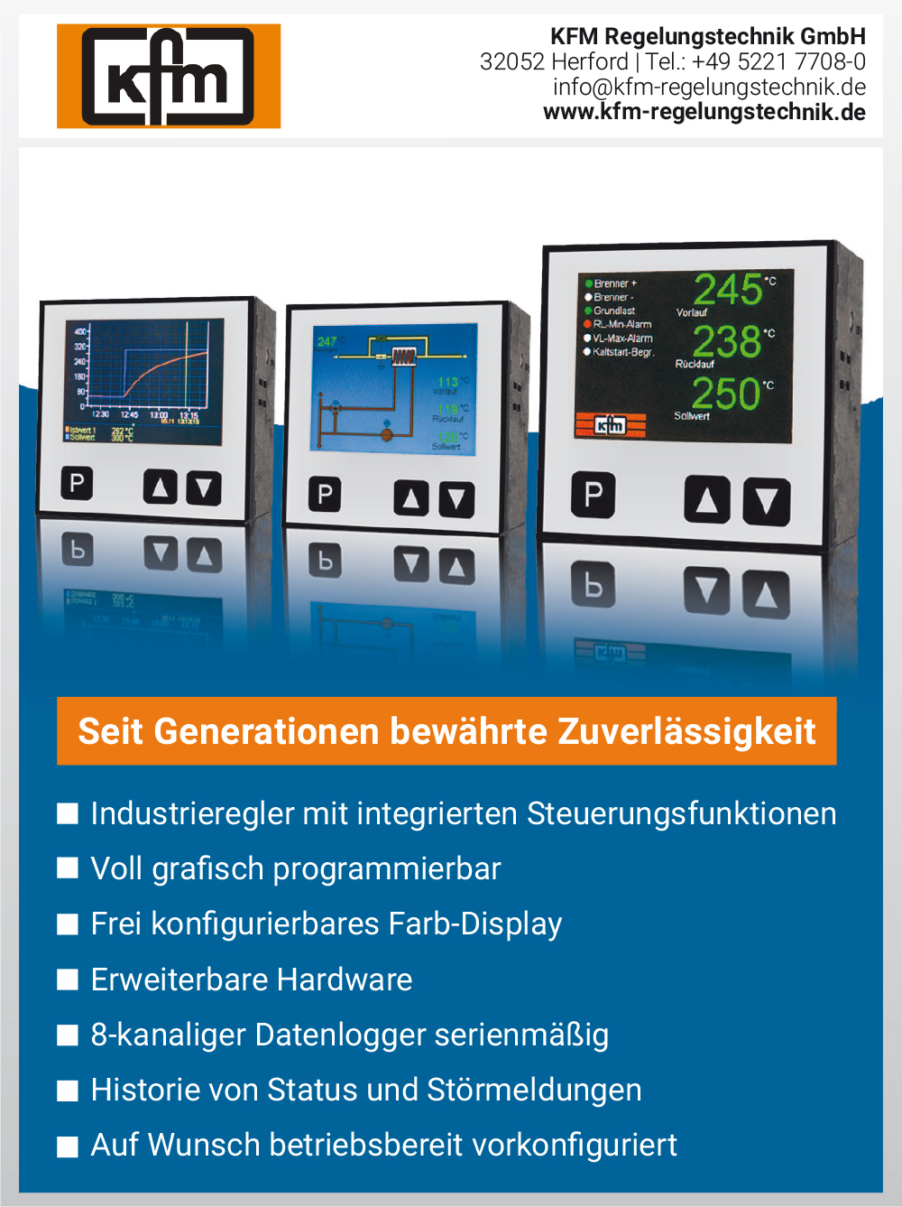 Produktübersicht – KFM Regelungstechnik GmbH