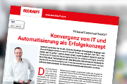 Beckhoff: Konvergenz von IT und Automatisierung als Erfolgskonzept