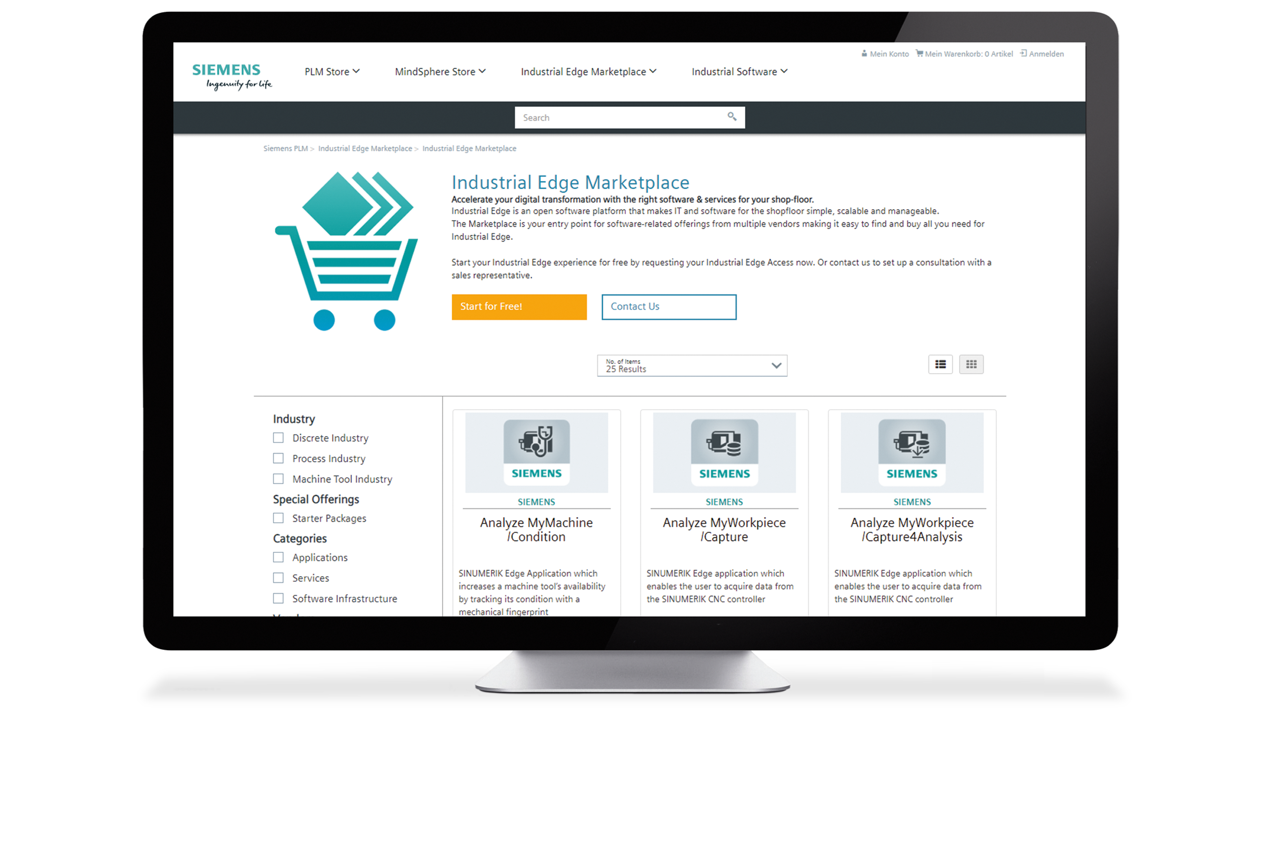 Siemens startet App Store für Industrial Edge