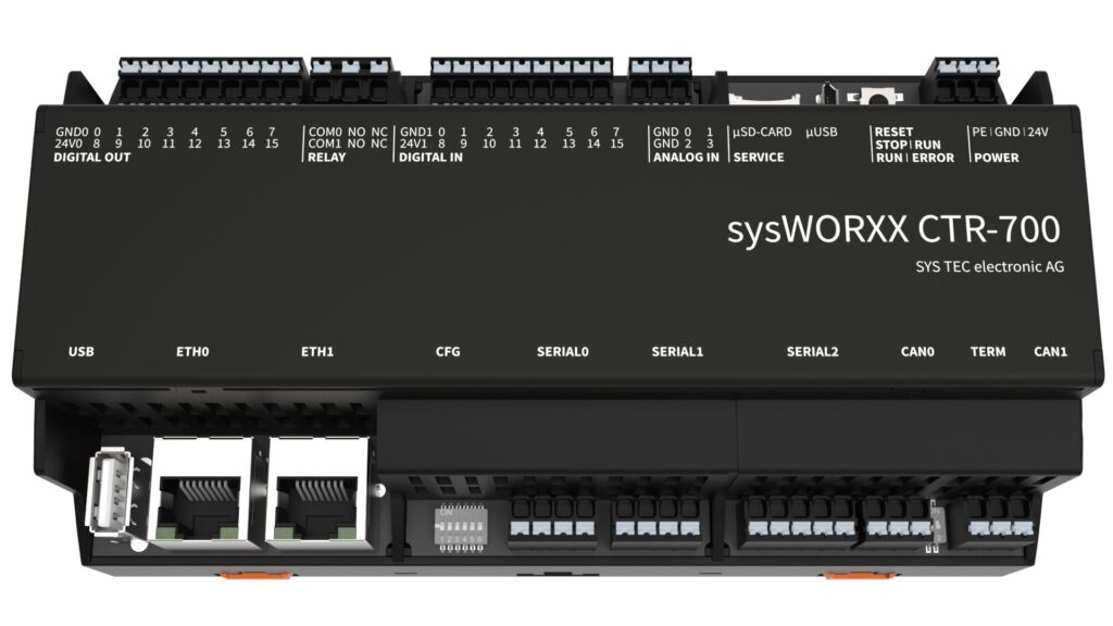 Vom Shopfloor zum Top-Floor 3 Mit den Edge-Devices aus dem SysWorxx-Portfolio lassen sich Maschinendaten unkompliziert in höhere Ebenen bringen.