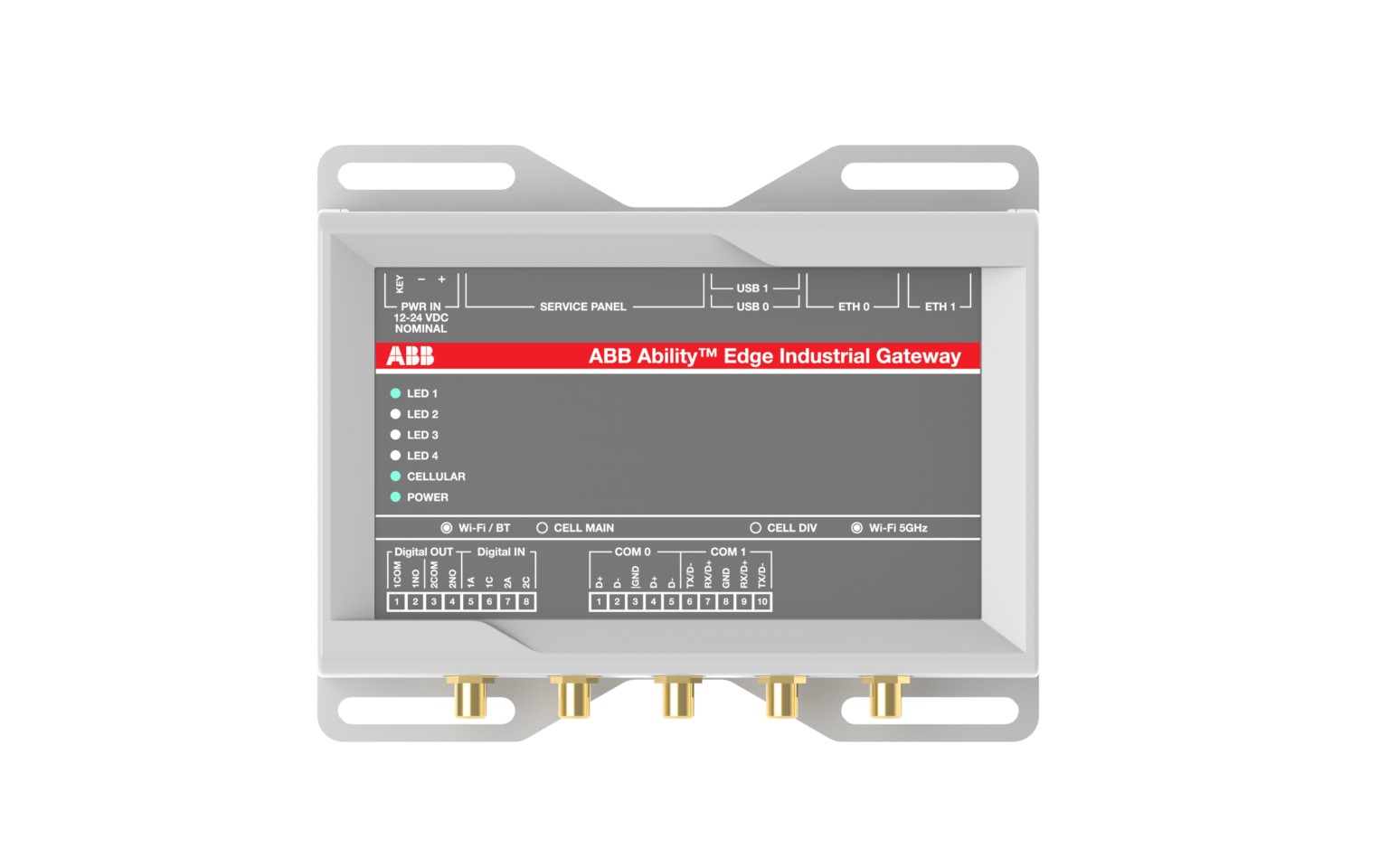 Gateway überwachtAnlagendaten an der Edge