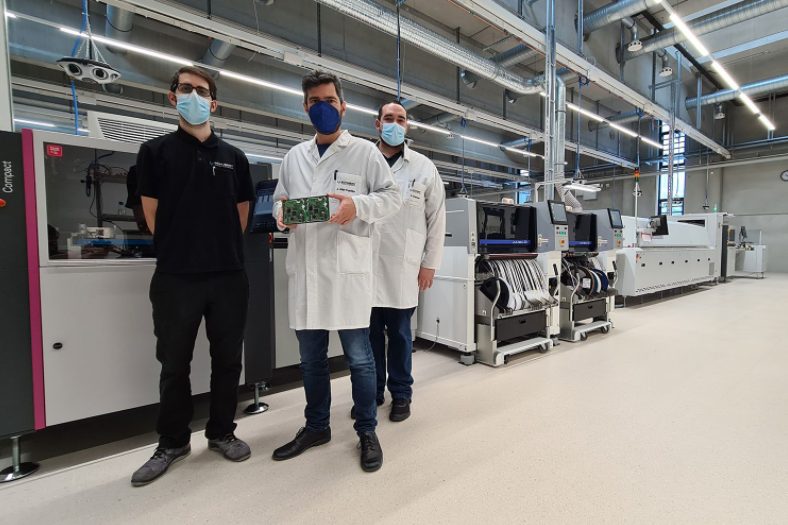 Neue Produktionslinie für Schubert System Elektronik