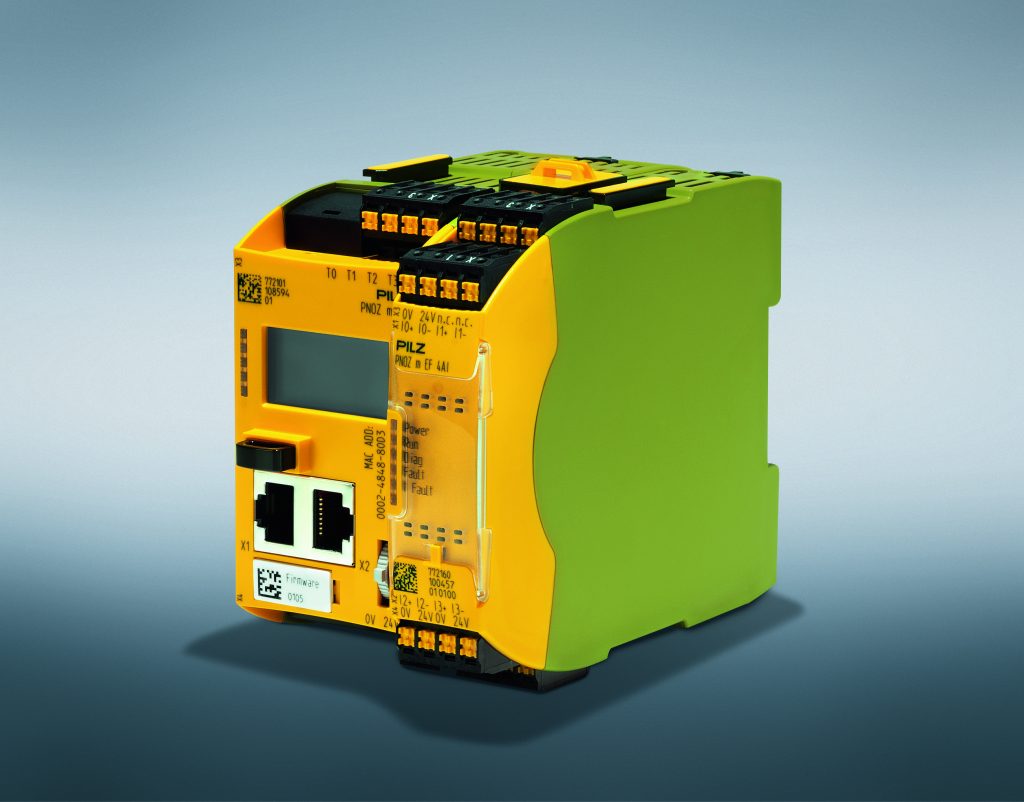 Die konfigurierbare Kleinsteuerung PNOZmulti 2 von Pilz bietet ein breites Portfolio an Erweiterungsmodulen f&uuml;r Funktionen wie Nothalt, Schutzt&uuml;ren, Lichtgittern oder Zweihandsteuerung.
