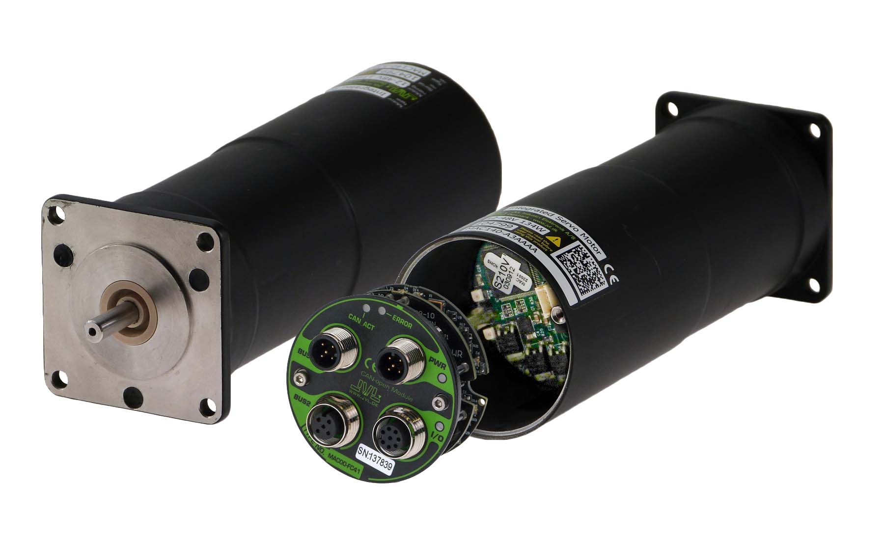 Servomotor mit Multiturn-Encoder