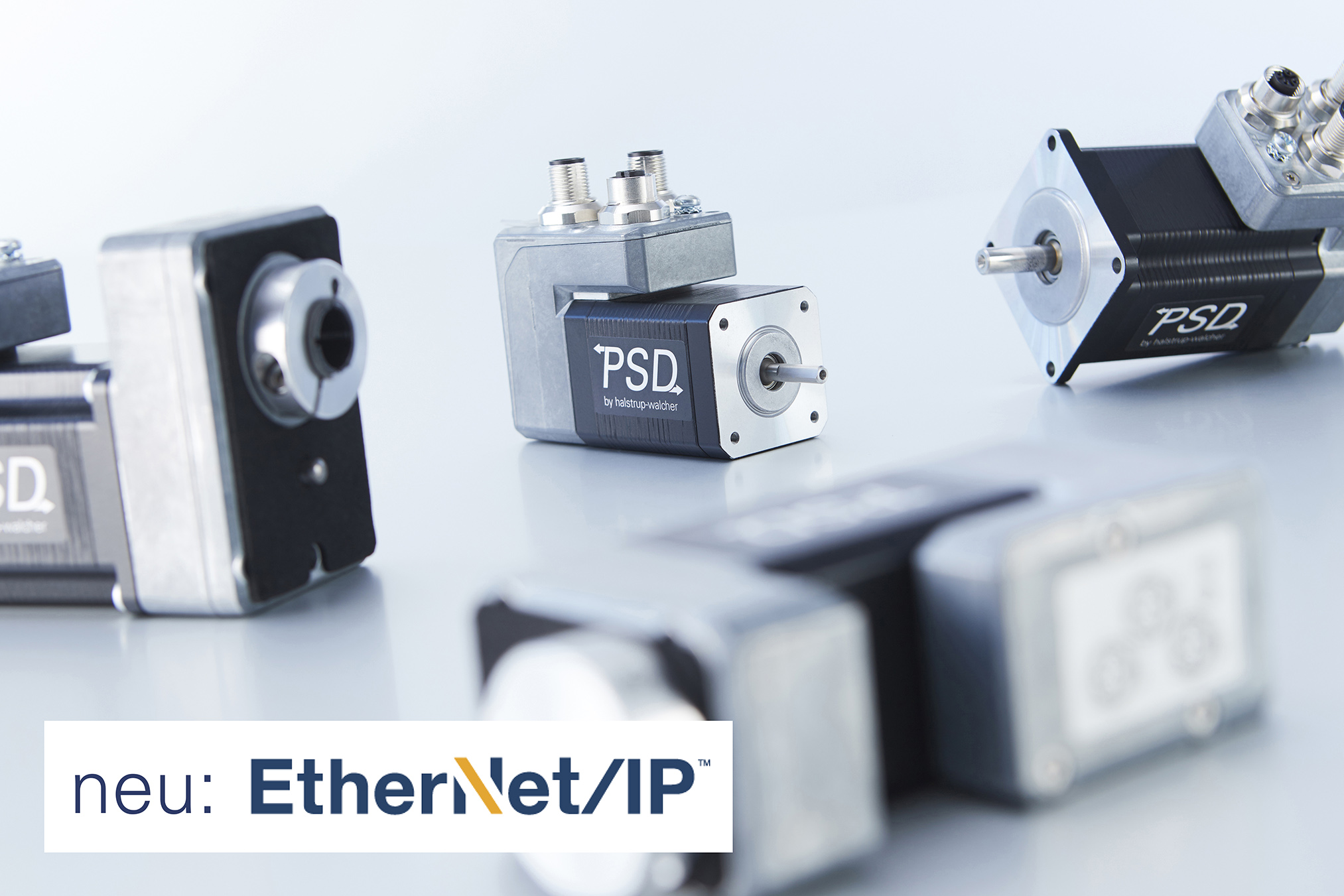 Integrierte Direktantriebe mit Ethernet/IP