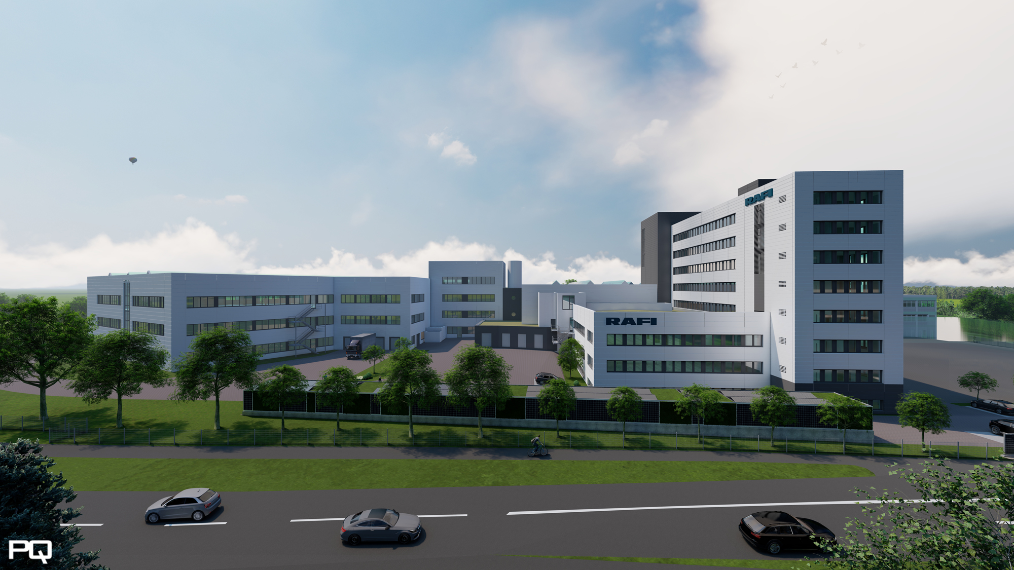 Investitionen am Rafi-Standort in Berg 3 Investitionen am Rafi-Standort in Berg