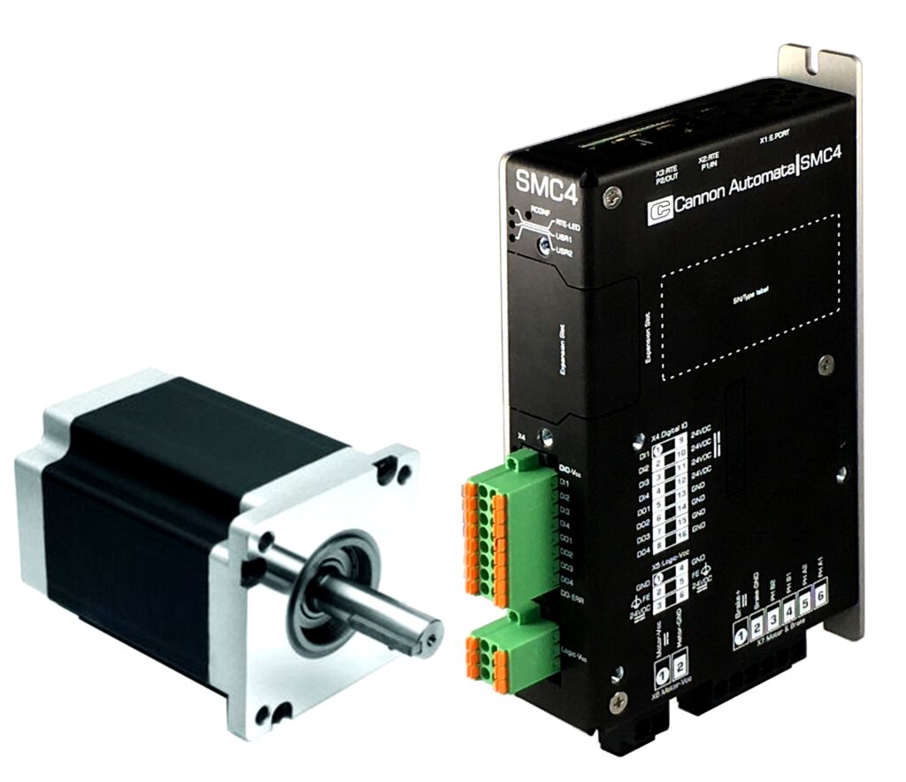 Realtime-Ethernet Schrittmotor 1 SMC4 - Realtime-Ethernet Schrittmotorsteuerung