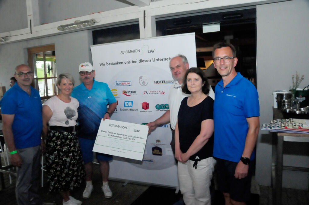 Automation Golf Day 2022 1 Auch heuer wird wieder für sozial benachteiligte Kinder, Jugendliche und Familien Golf gespielt.