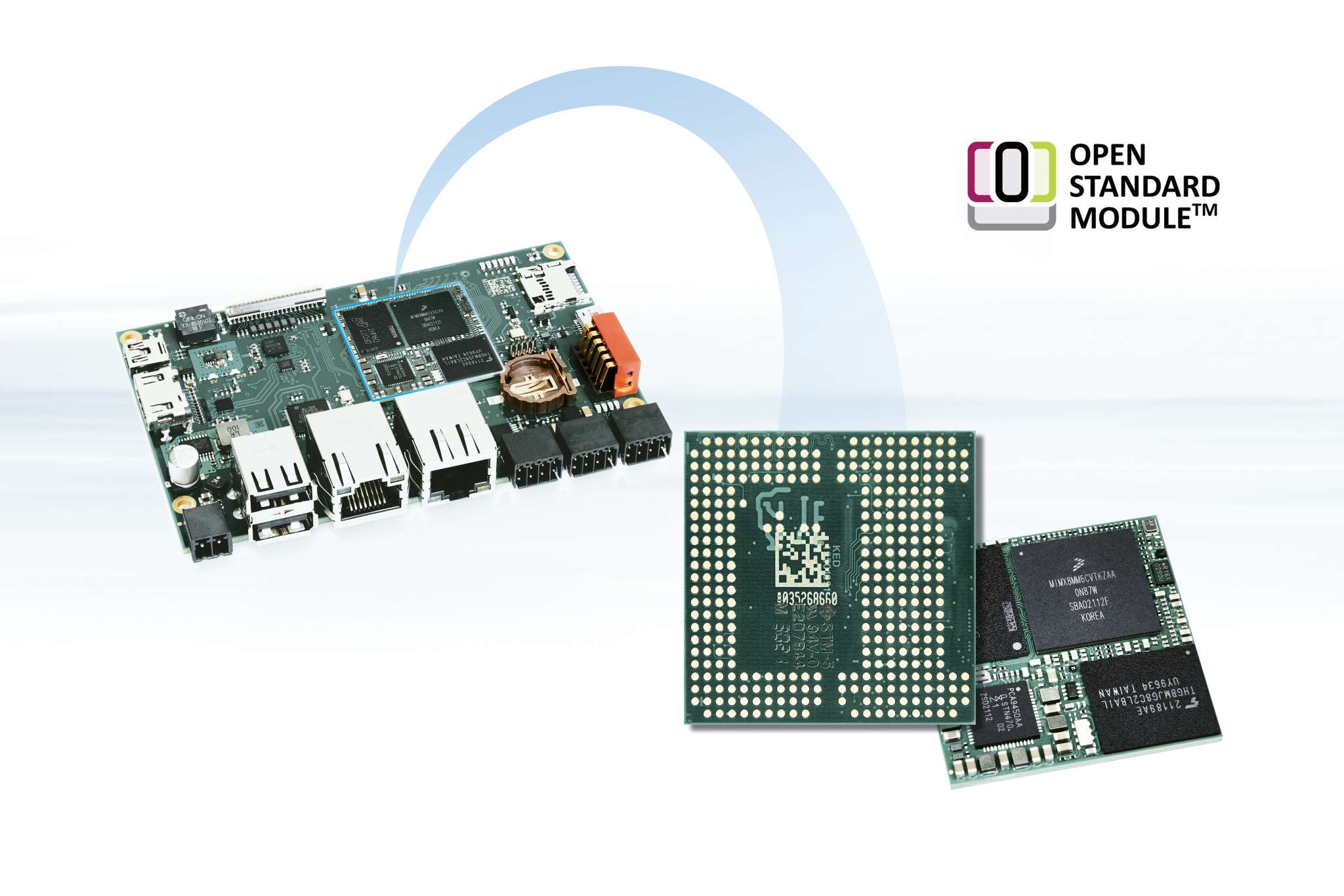 System-on-Module und Baseboard mit OSM-Standard 5 System-on-Module und
Baseboard mit OSM-Standard