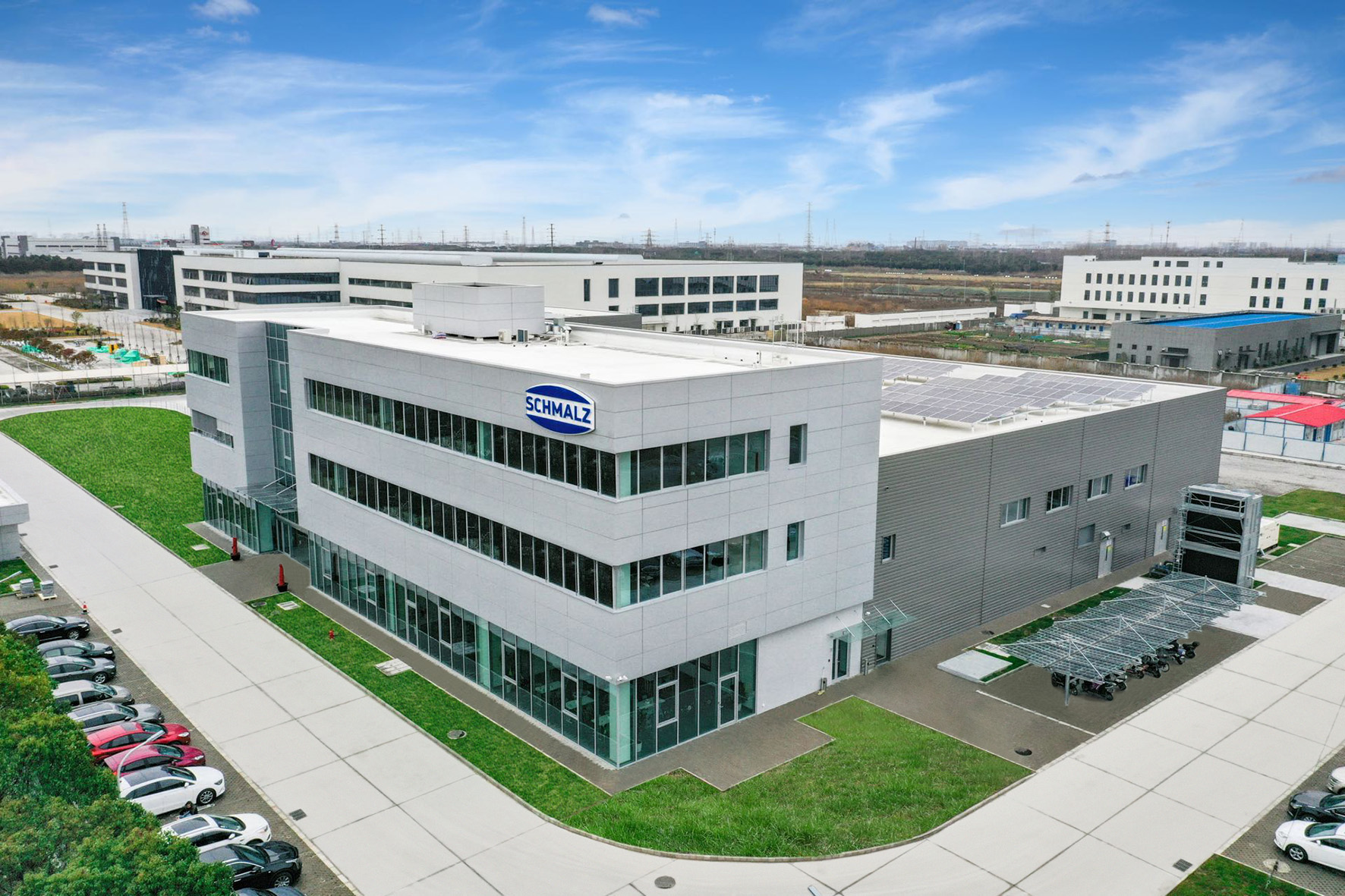 Neuer Standort von Schmalz