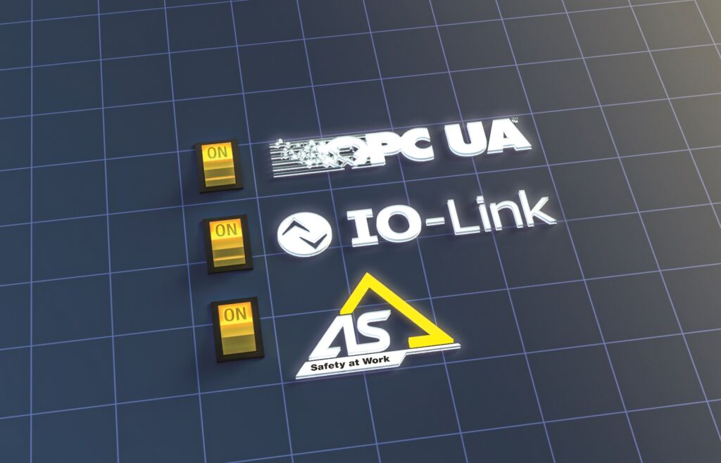Moderner Mix für die Antriebstechnik 2 AS-Interface kombiniert Zukunftssicherheit
und Safety auch für die Antriebstechnik.