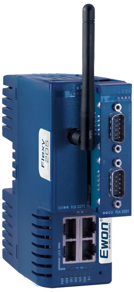 Von Anfang an effizient 2 HMS Ewon Flexy 57x124 mm