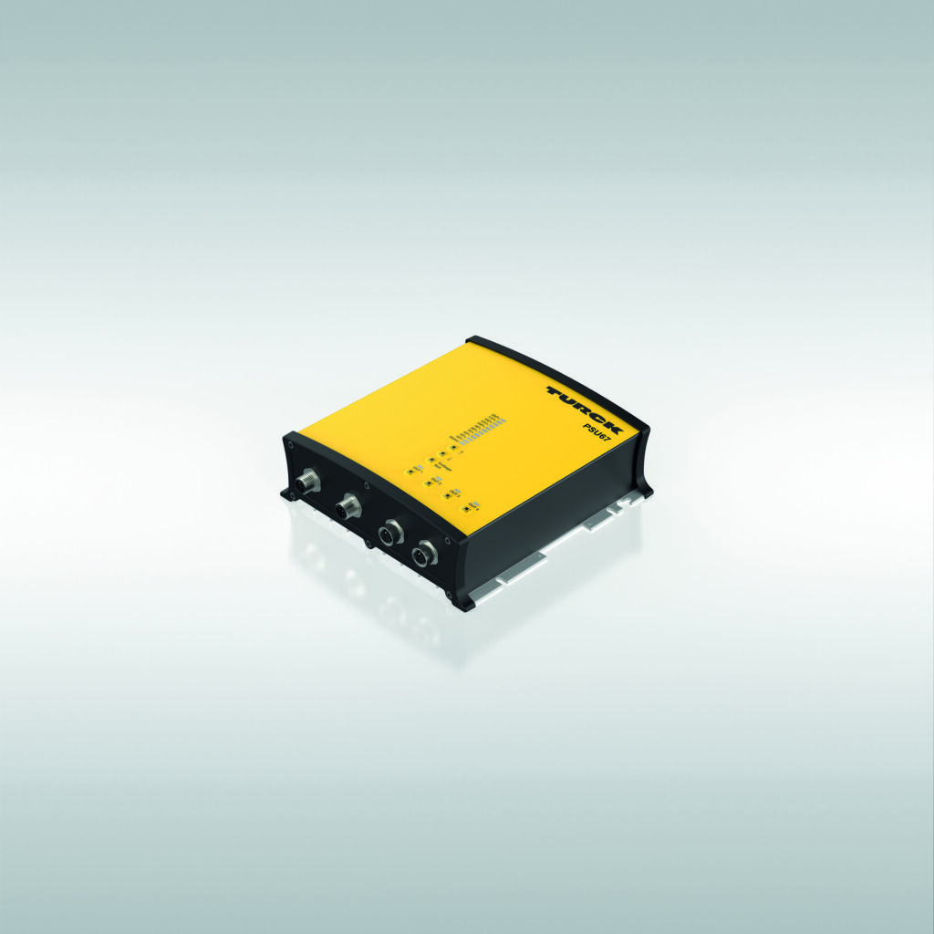 IP67-Netzteile mit IO-Link zur Feldmontage 1 Turck; 03735049; PSU67-3P-1S-2L-24250-IOL-F; Pressebild; IO-Link; Energieversorgung; M12 Power; IP67