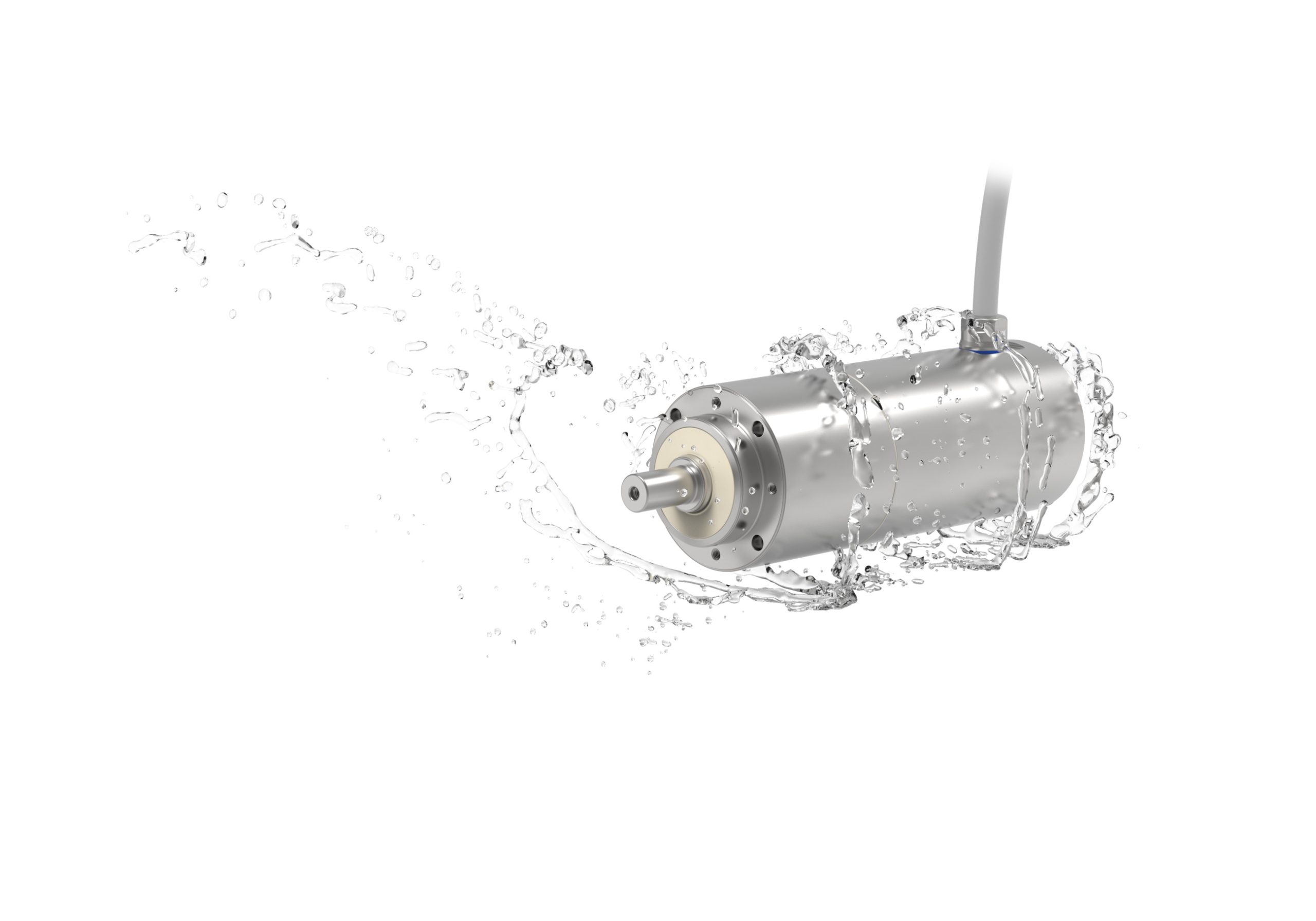 Hygienesichere Servoaktuatoren in Schutzart IP69K