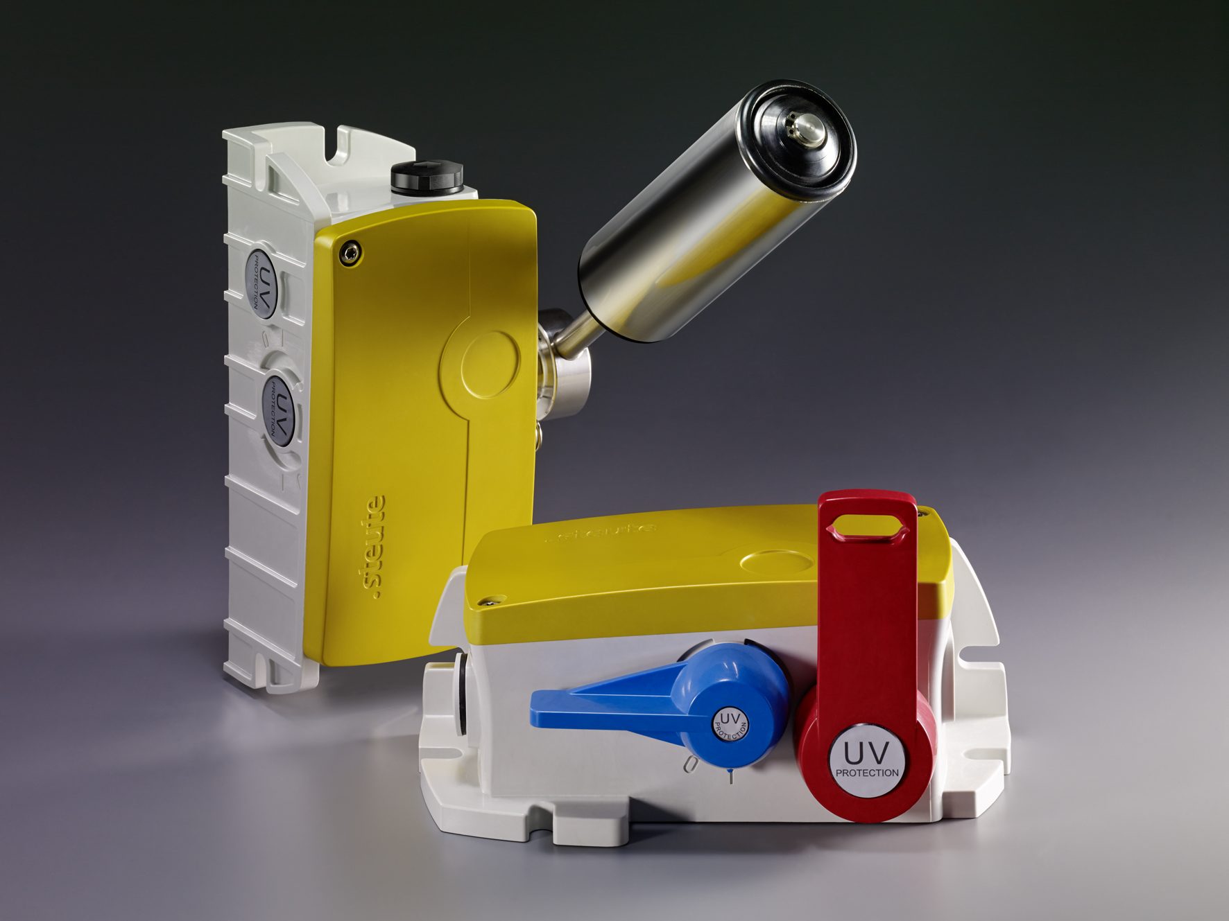 Bandschieflauf- und Seilzugnotschalter mit Kunststoffgehäuse