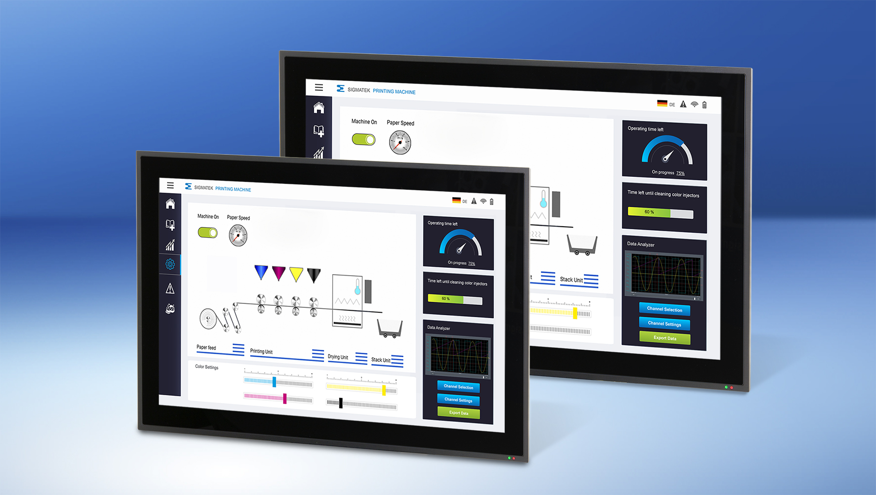 10,1- und 12,1″-Multitouch-Panels