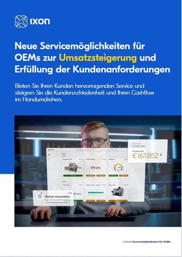 Fünf Servicemöglichkeiten für OEMs im Maschinenbau