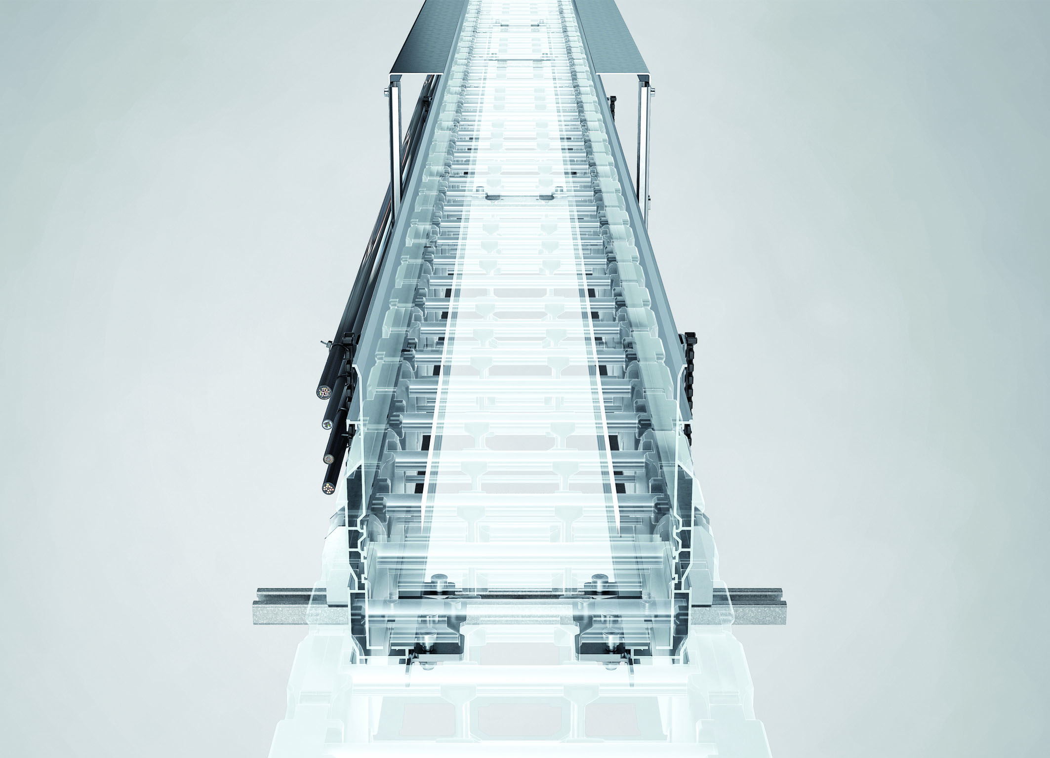 Kunststoff-Gleit- und Rollauflage