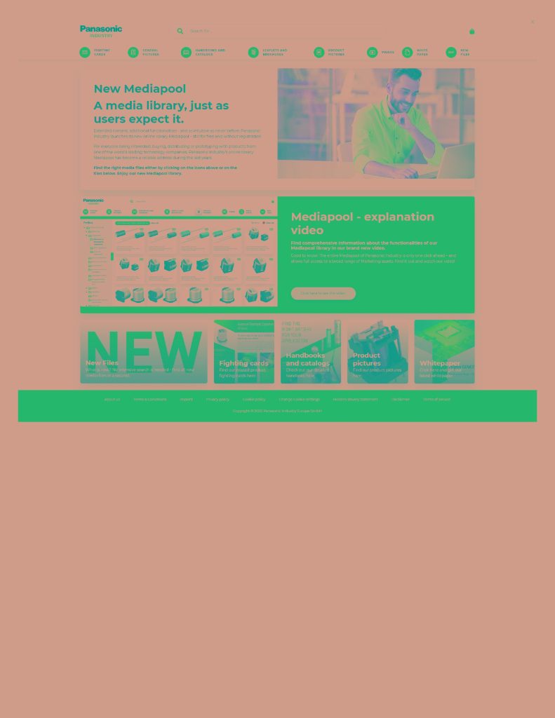 Online-Bibliothek von Panasonic mit neuem Angebot und Design 1 Panasonic