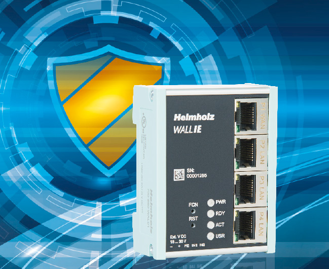 Prozessoptimierung durch sauber erfasste Maschinendaten 3 WALLIE mit Schild