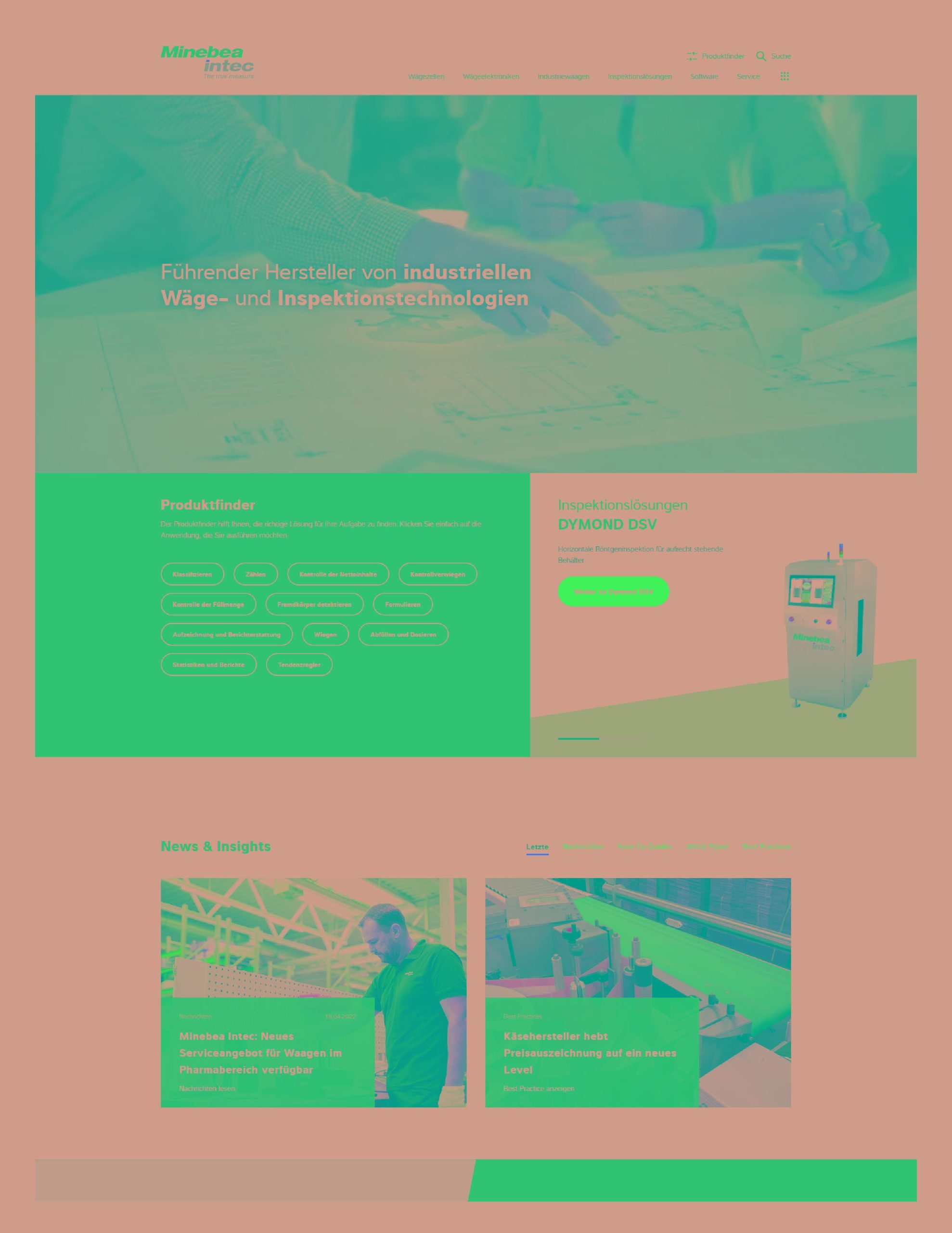 Minebea Intec überarbeitet Online-Präsenz