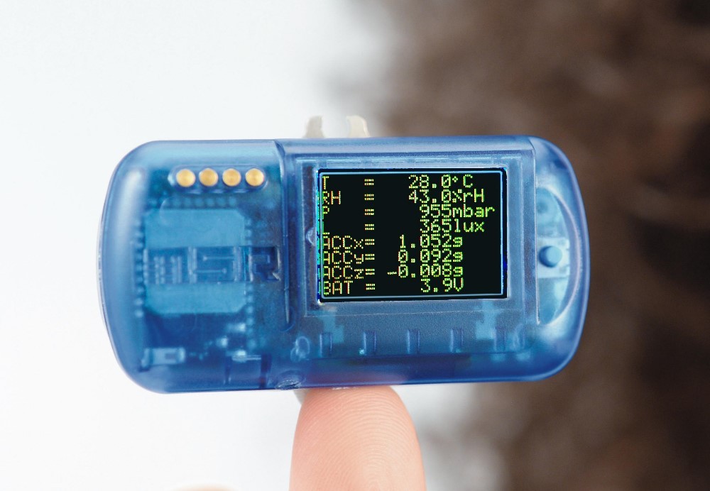 Sensoren im WLAN-Logger wechselbar 2 Sensoren im WLAN-Logger wechselbar