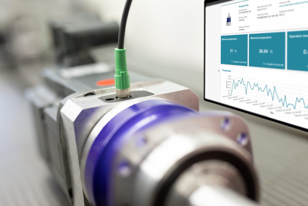 Enabling für digitalisierte Maschinen 3 Die Wittenstein-Getriebe liefern die Basis, um in den Maschinen eine vorausschauende Wartung umzusetzen.