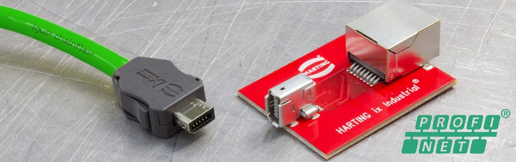  Mit dem ix Industrial hat Harting eine deutlich kompaktere und robustere Alternative zum RJ45-Stecker geschaffen, die sich im Markt der Industriekommunikation schnell durchsetzt. 