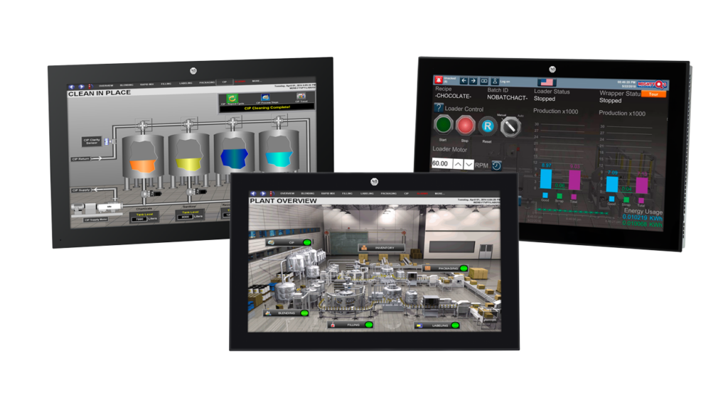 Flexibel anpassbare Industriemonitore 1 6300M Family