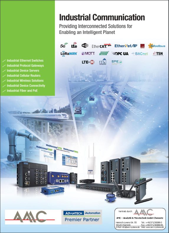 Neue Übersichtsbroschüre industrielle Kommunikationstechnik