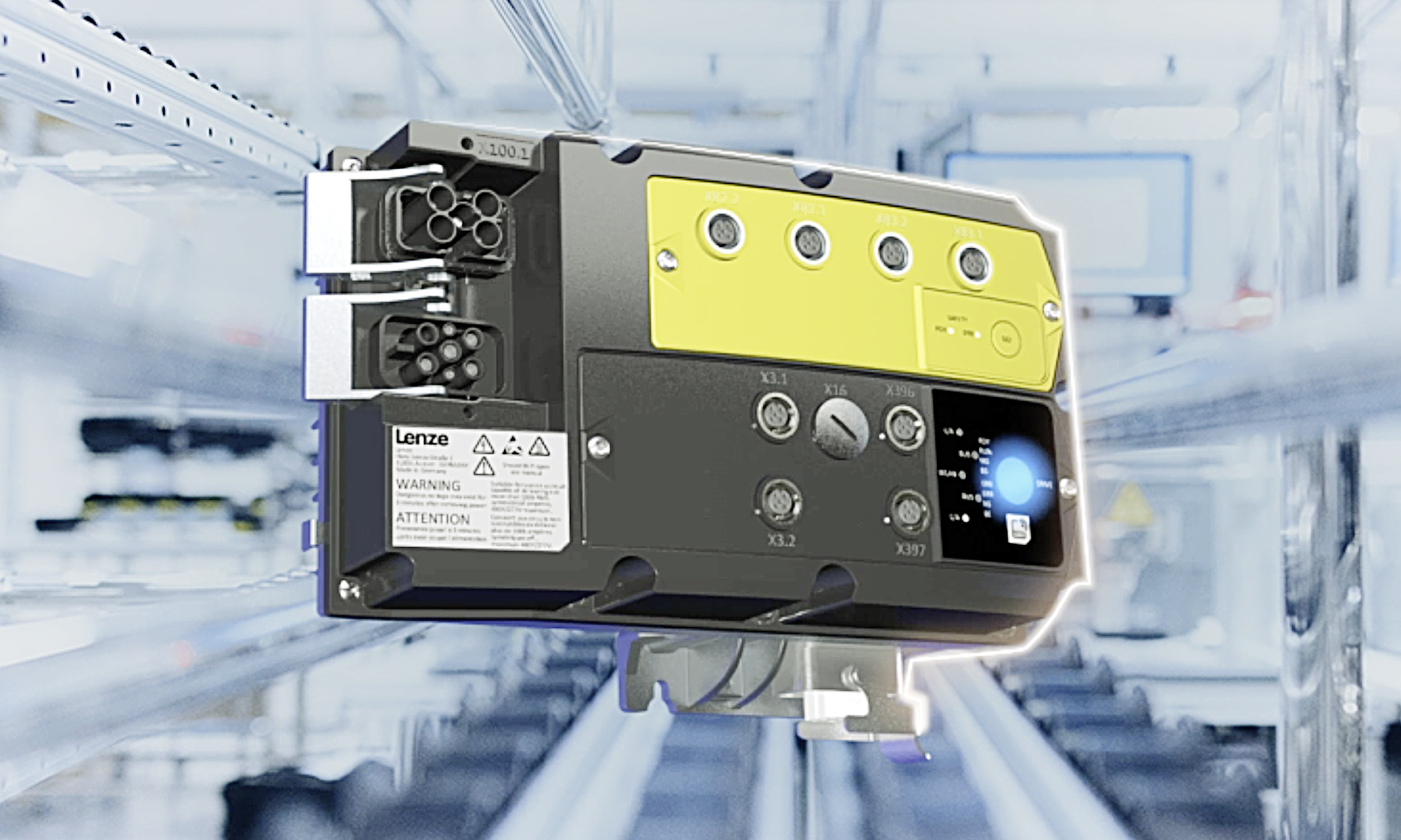 Dezentrale Umrichter mit IO-Link