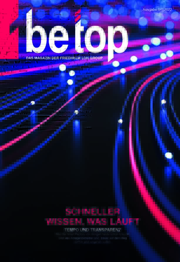 Fokus auf die Smart Factory: Kundenmagazin der Loh-Gruppe