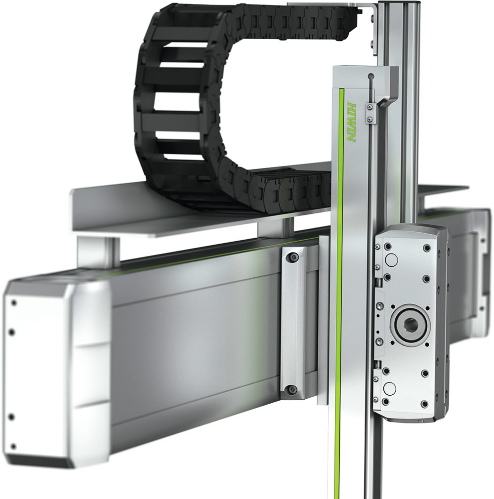Linienportal positioniert in X- und Z-Richtung