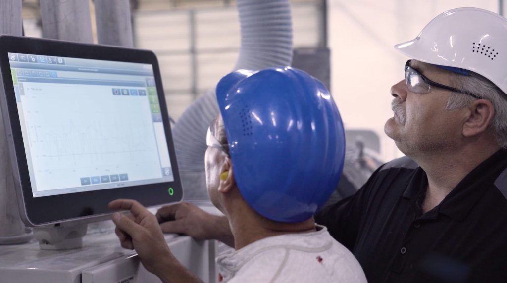 Messen leicht gemacht 4 Das System zeigt überschüssigen Materialverbrauch oder auftretende Prozessabweichungen.