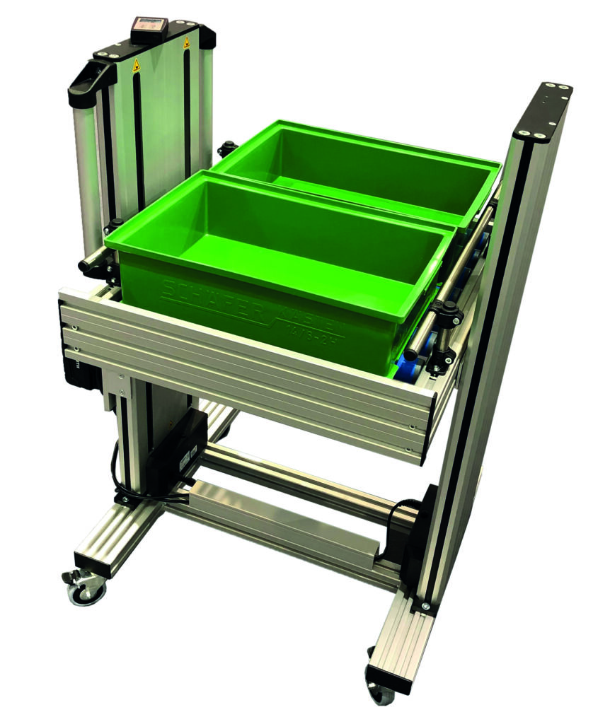 Familienzuwachs 2 Die neue Hubsäulenvariante mit innenliegendem Schlitten ist z.B. gut geeignet für den Einsatz in Materialhebevorrichtungen.