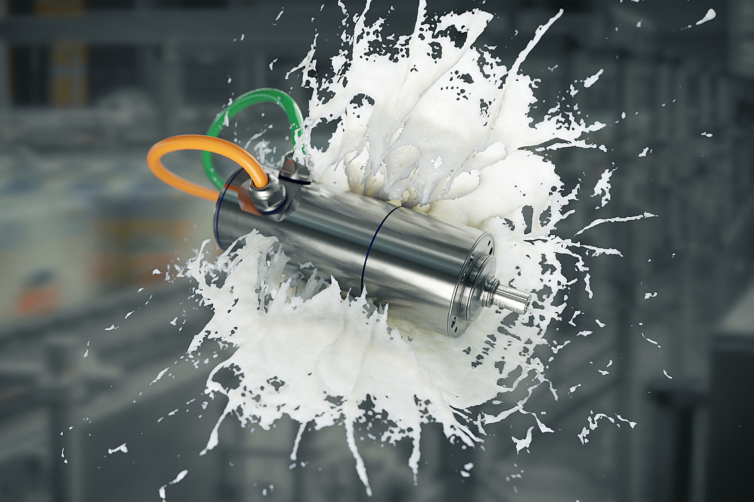 Edelstahl-Servogetriebemotoren in Schutzart IP69K 2 Edelstahl-Servogetriebemotoren in Schutzart IP69K