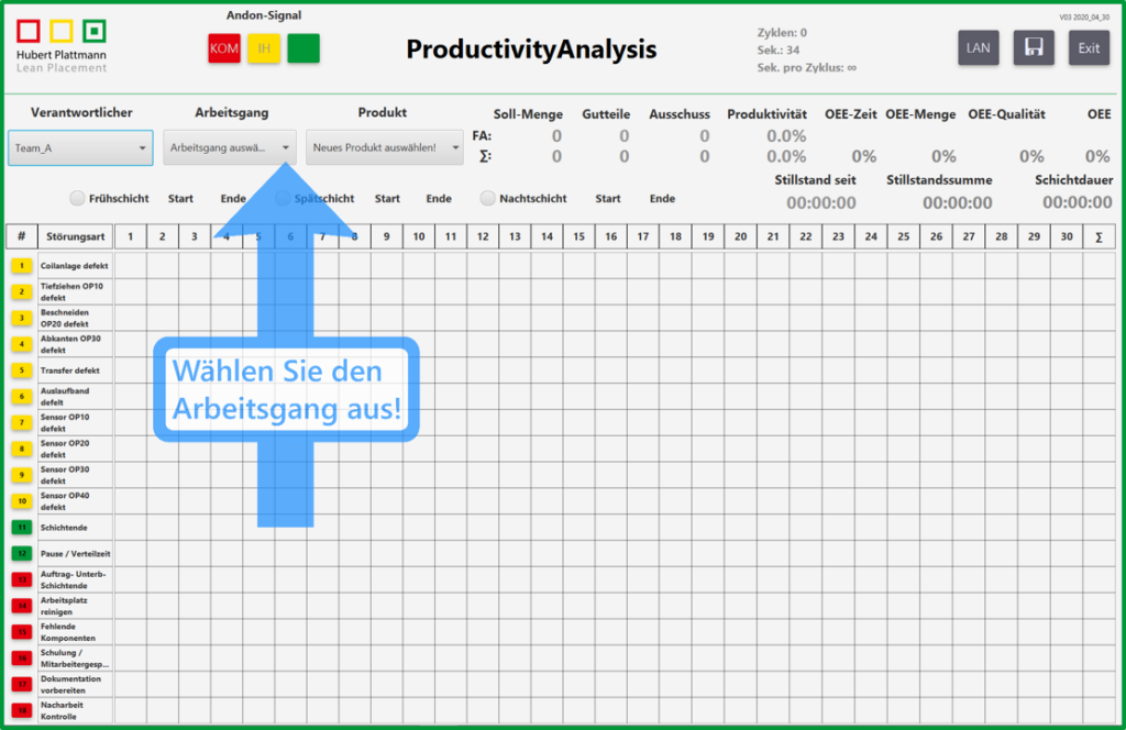 Erkennen, analysieren, nutzen 1 Menügeführte Handhabung der Analysesoftware