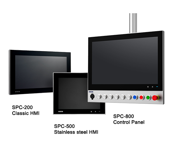 Touch-Panel-PC mit integrierbaren Tasten