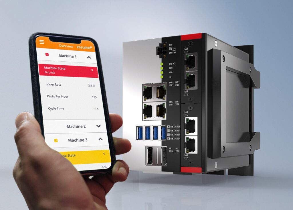 Condition-
Monitoring via Echtzeit-App 1 easymon social media beckhoff release