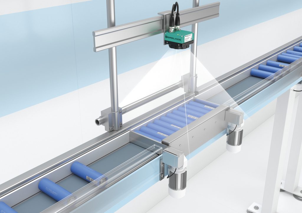 Schlüsselfertige Vision-Lösungen 1 Wie das Zusammenspiel der einzelnen Pepperl + Fuchs-Bereiche funktioniert, wird am Beispiel der Batteriefertigung deutlich. Der Vision Sensor VOS bei der Multicode-Lesung von Batteriezellen.