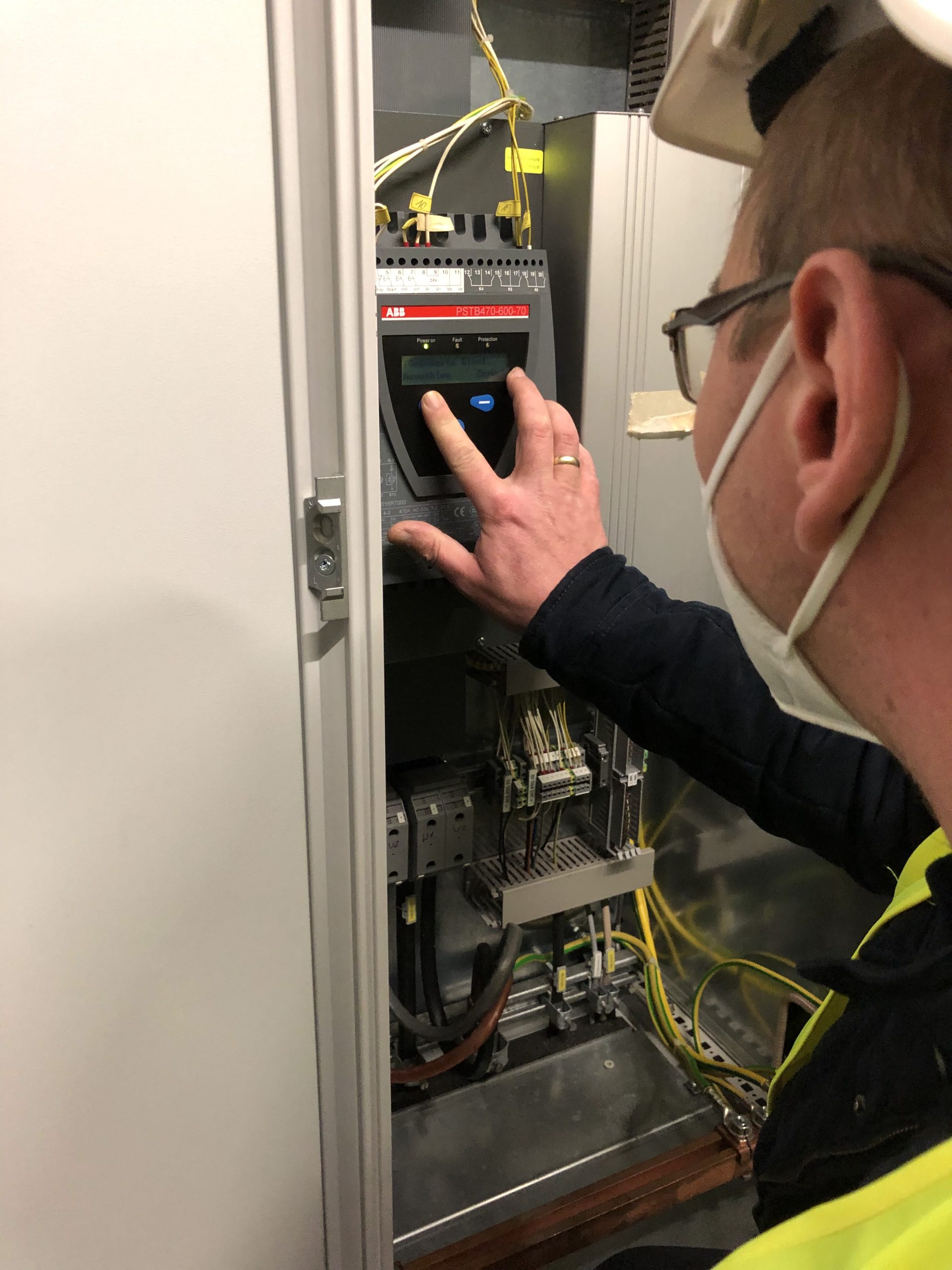 Softstarter im Kavernenkraftwerk