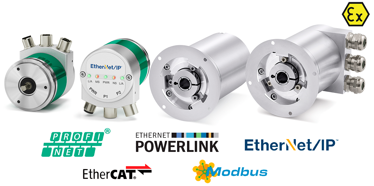 Drehgeber mit Ethernetschnittstellen 6 Drehgeber mit
Ethernetschnittstellen