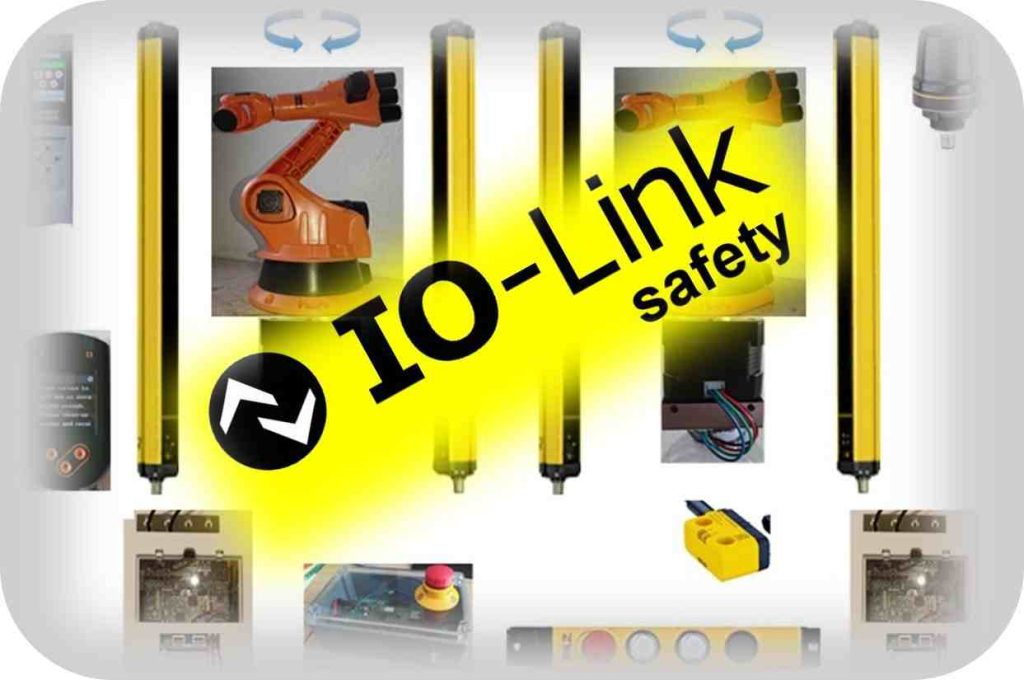 IO-Link Safety kommt in Bewegung 1 Acht Herstellerfirmen demonstrieren auf der diesjährigen SPS live die Möglichkeiten und Leistungsfähigkeit von IO-Link Safety.