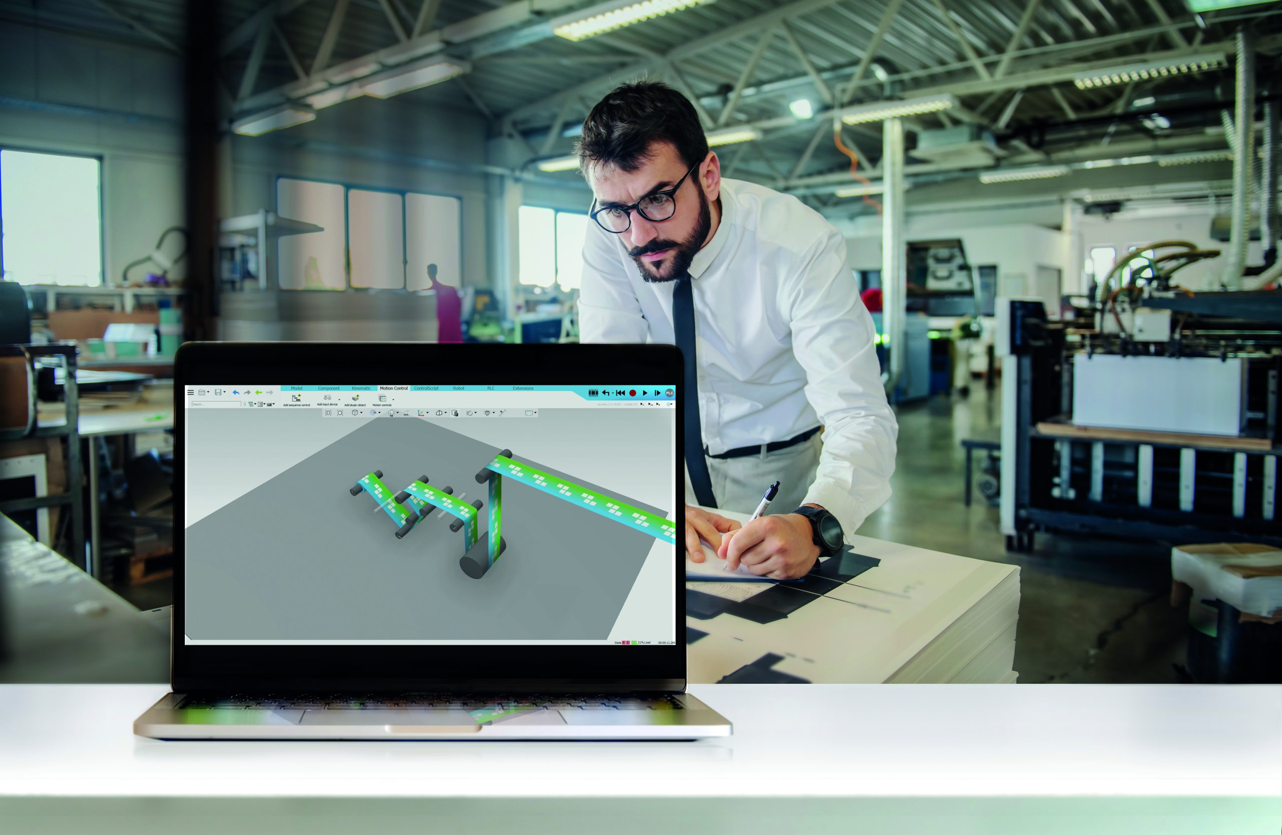 Simulationssoftware für virtuelle
Inbetriebnahme und digitale Zwillinge 9 Simulationssoftware für virtuelle
Inbetriebnahme und digitale Zwillinge