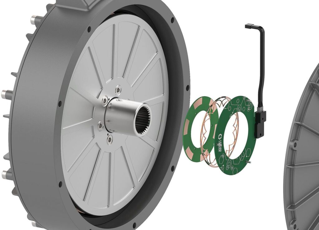 Induktiver Rotorpositionsgeber 1 VarioCODER zur komfortablen Integration in elektrische Antriebe