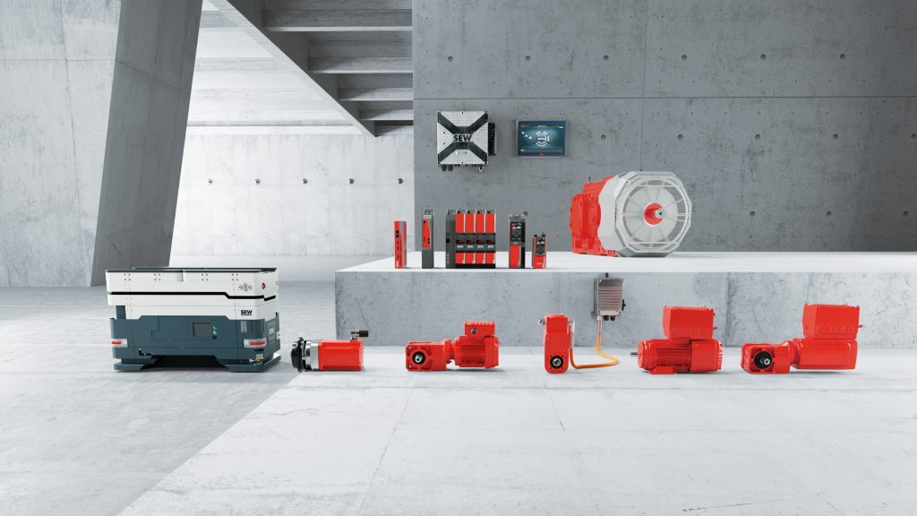  Die mobilen Systeme von SEW-Eurodrive basieren auf einem Baukastensystem sowie vordefinierten Automatisierungs-Bundles.