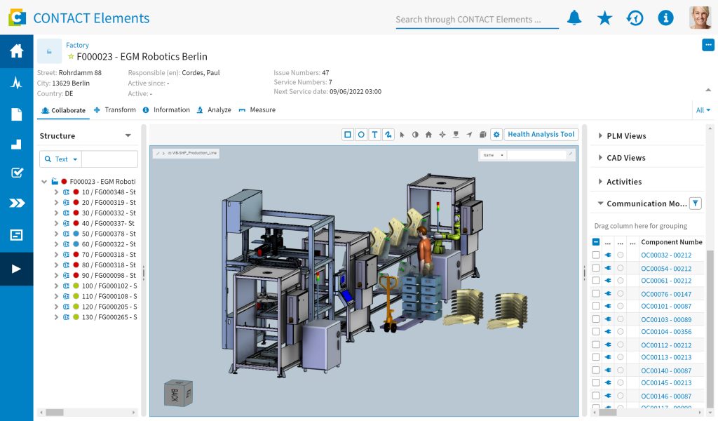 Mit System zu kürzeren Entwicklungszyklen 2 Virtuelles Modell für die Absicherung einer Anlage