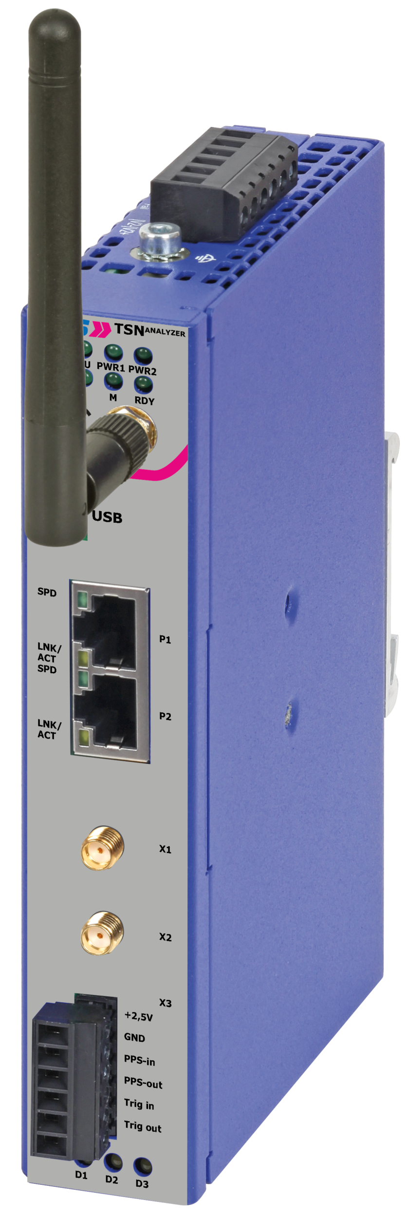 Diagnosegerät für TSN-Netzwerke 10 Diagnosegerät für TSN-Netzwerke