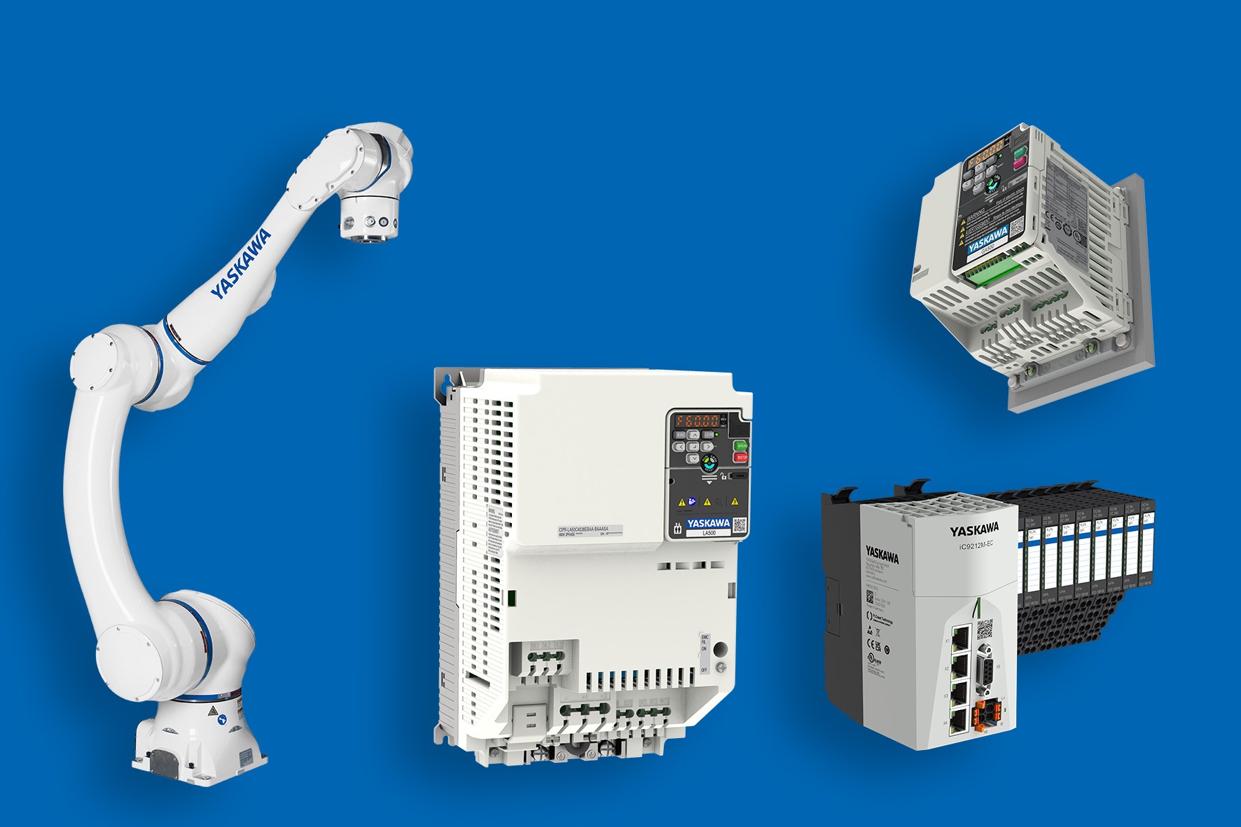 Automatisierungs-, Antriebs- und Control-Lösungen