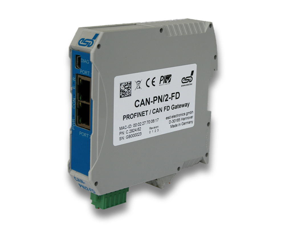 CAN FD zuverlässig mit Profinet verbinden